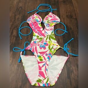 Women's Floral One-Piece Swimsuit